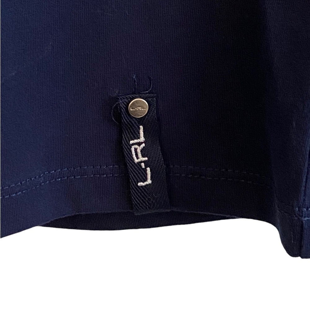 Lauren Active Ralph Lauren Navy Short Sleeve T-Shirt Size Large - Picture 4 of 5